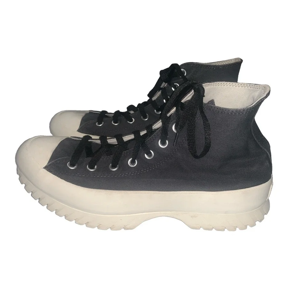 Converse Chuck Taylor Lugged 2.0 Shoes Black Platforms Women's 12.5 Mens 10.5